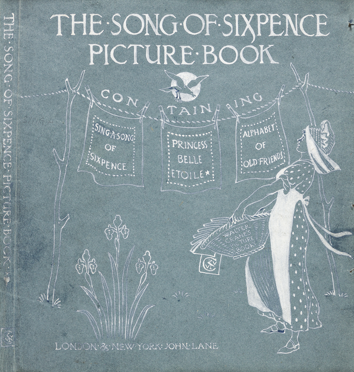 WALTER CRANE (1845-1915) The Song of Sixpence Picture Book.